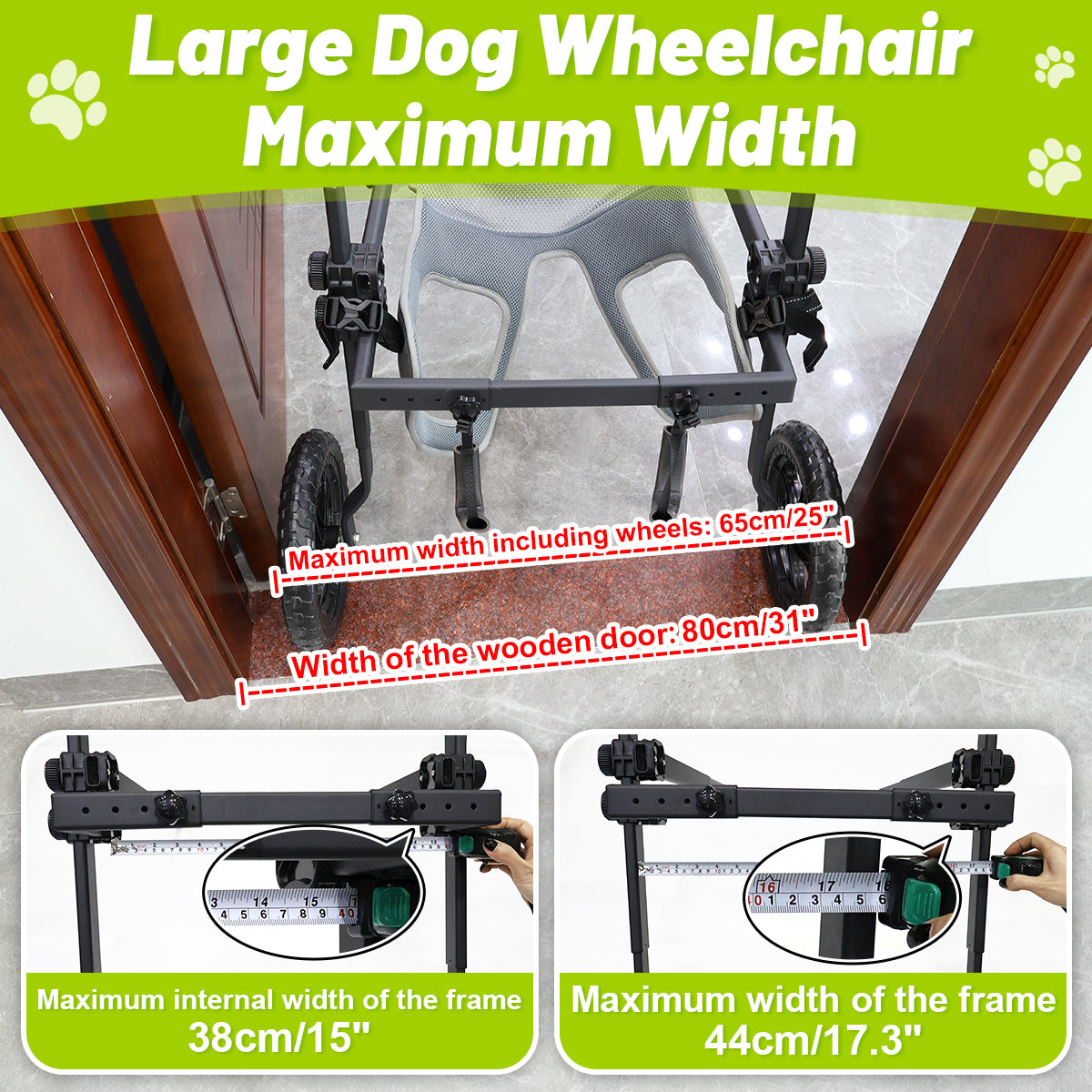 Rear Leg Wheelchair for Large Dogs – Restore Mobility & Freedom