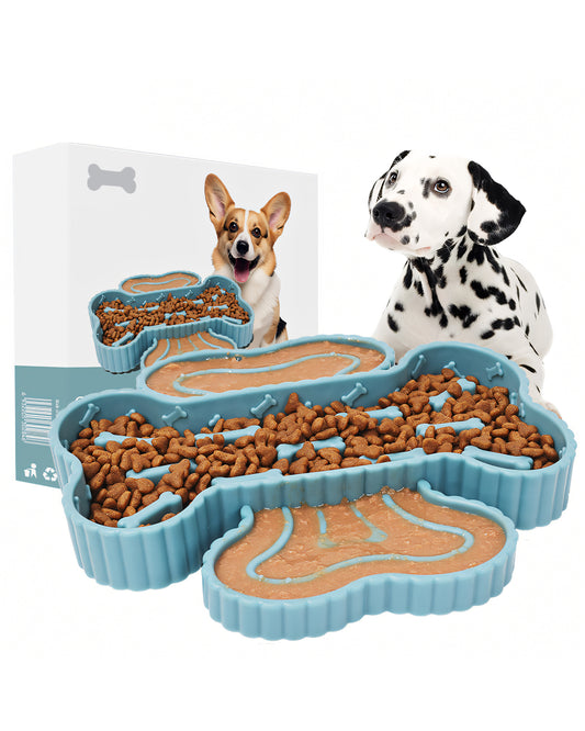 Slow Feeder Dog Bowl – Prevent Fast Eating & Improve Digestion