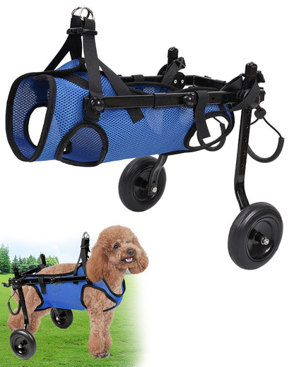 Dog Wheelchair for Hind Legs – Lightweight & Adjustable (XS)