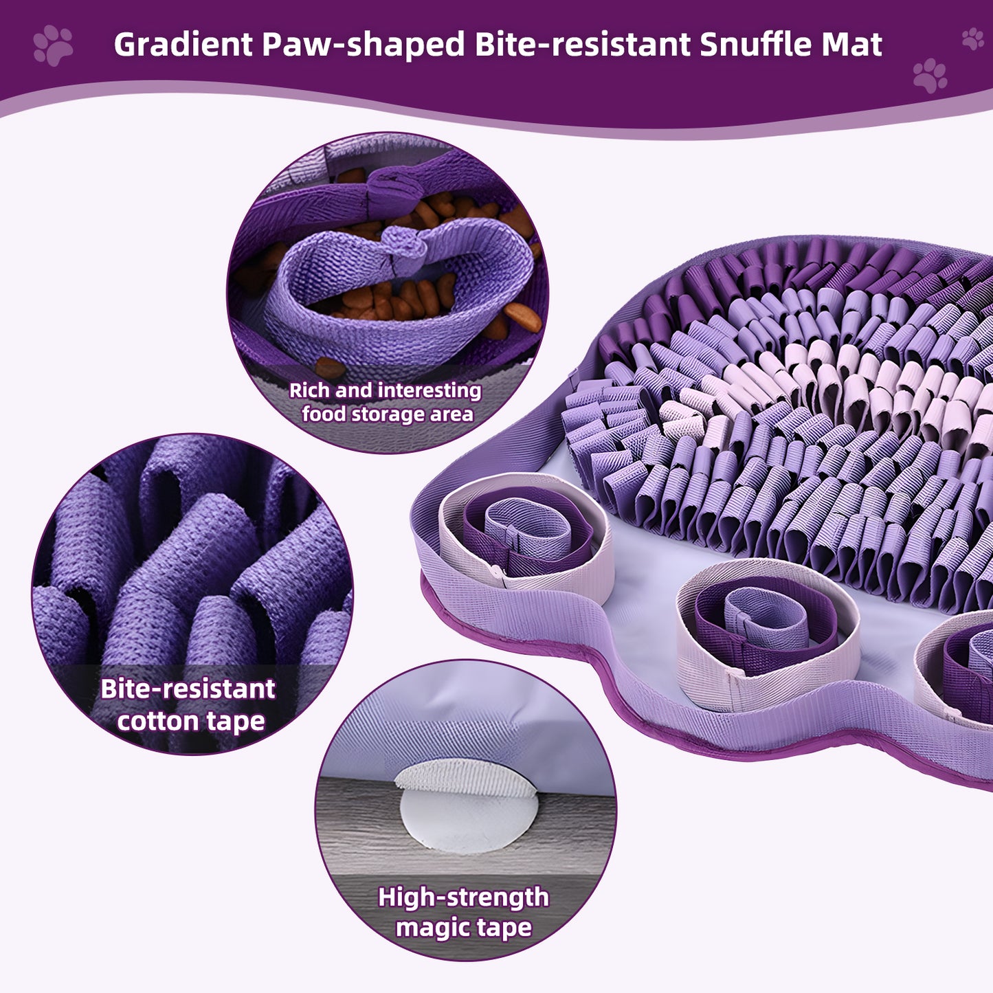 Snuffle Mat for Dogs Interactive Feeding & Stress Relief