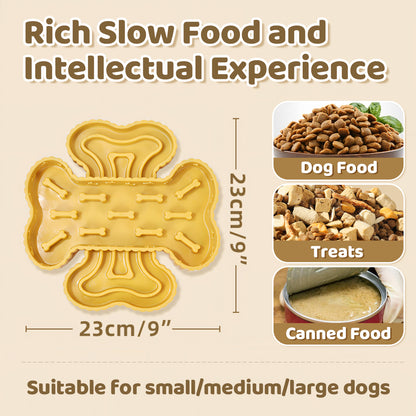 Slow Feeder Dog Bowl – Prevent Fast Eating & Improve Digestion