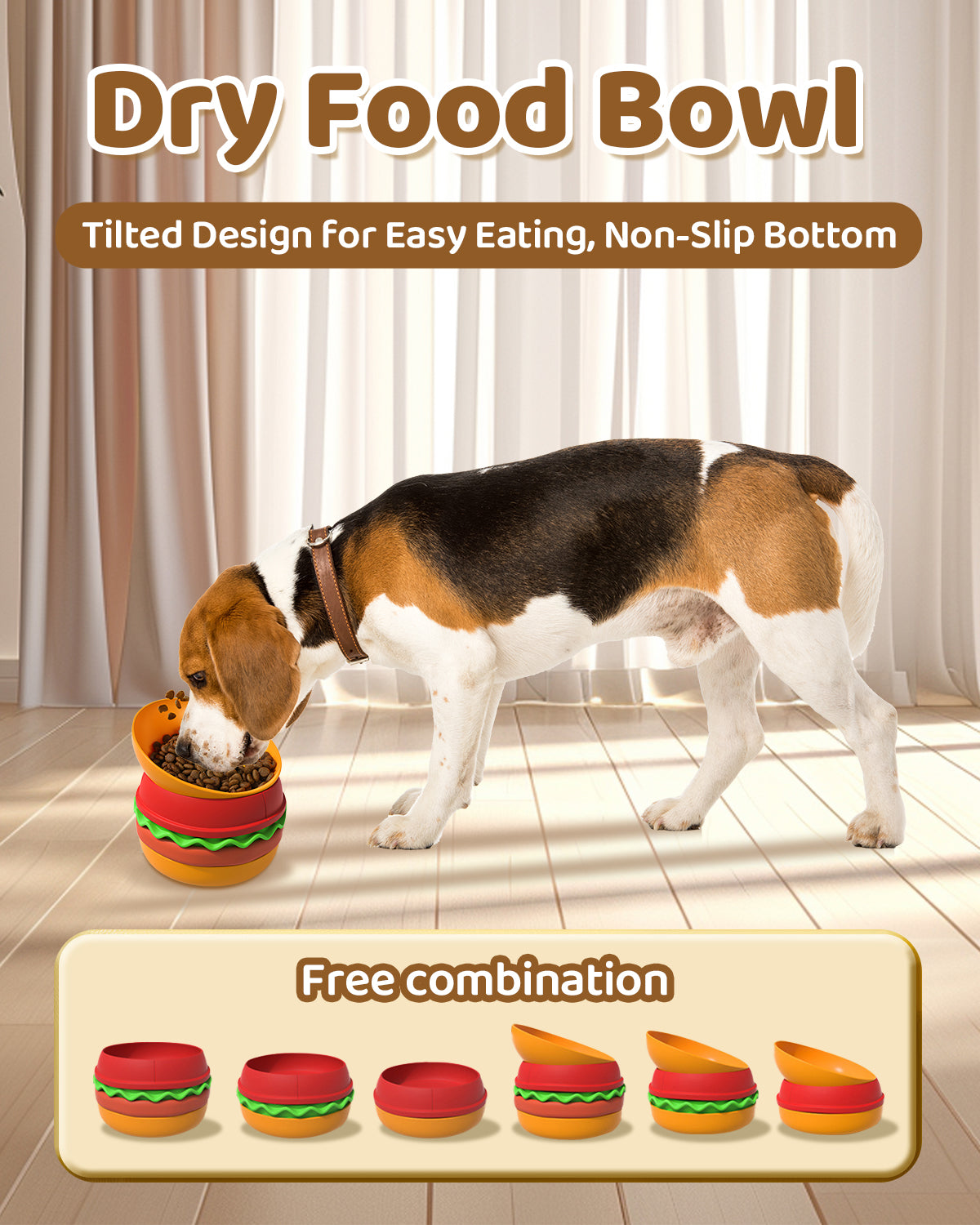 5-in-1 Multifunctional Pet Bowl – Slow Feeder, Licking Mat & Water Bowl