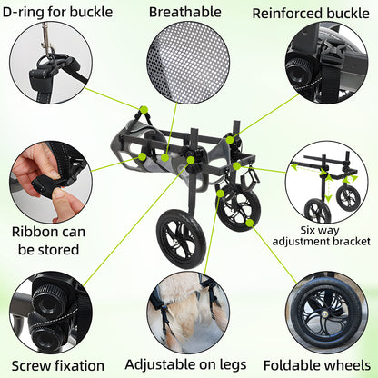 Rear Leg Wheelchair for Large Dogs – Restore Mobility & Freedom