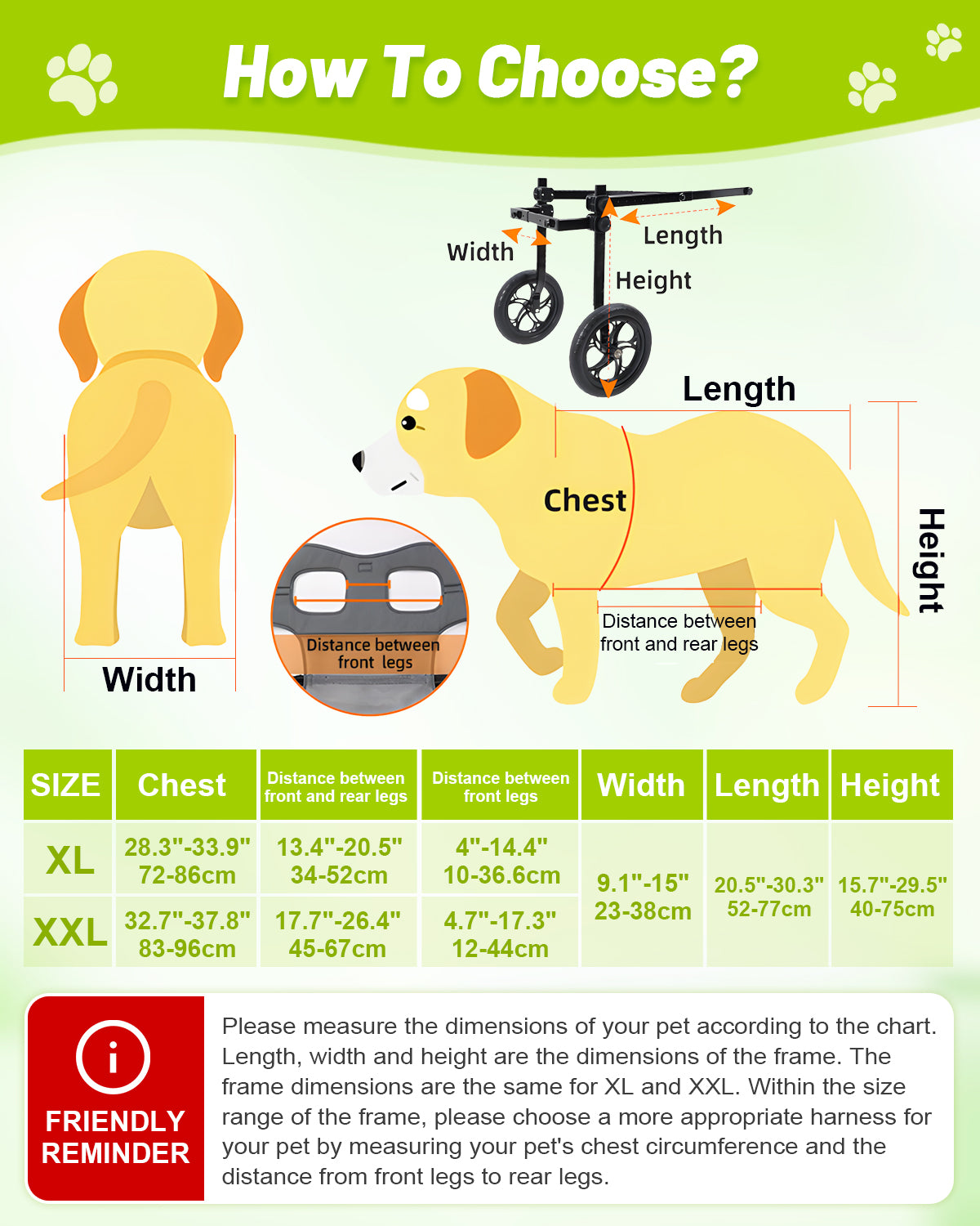 Rear Leg Wheelchair for Large Dogs – Restore Mobility & Freedom