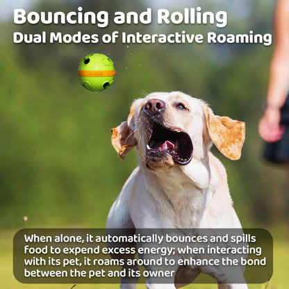 Interactive Dog Treat Dispenser Ball – Bite Resistant & Slow Feeding