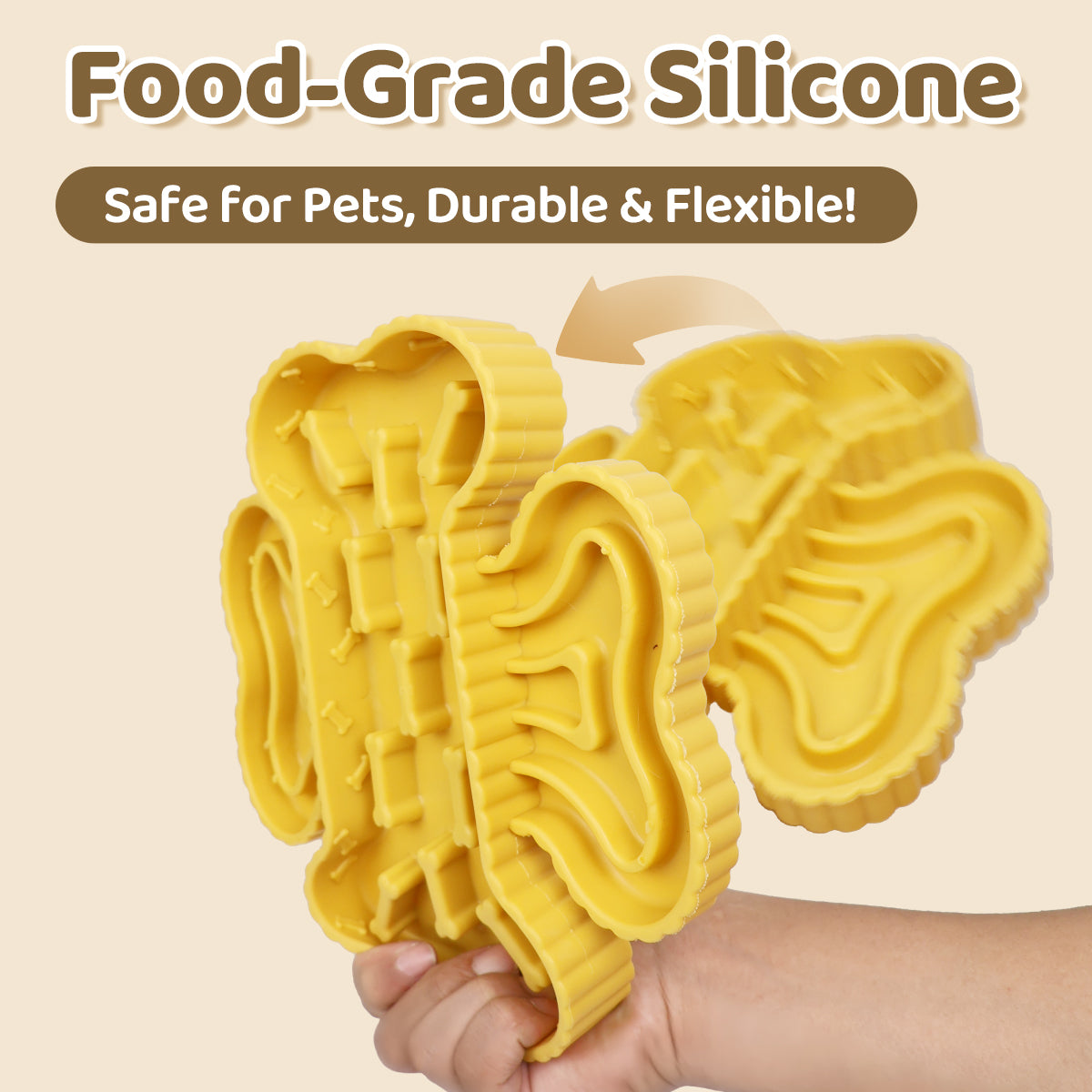 Slow Feeder Dog Bowl – Prevent Fast Eating & Improve Digestion