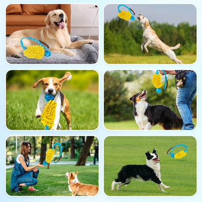 Dog Tug of War Toy – Interactive Chew & Teeth Cleaning Toy