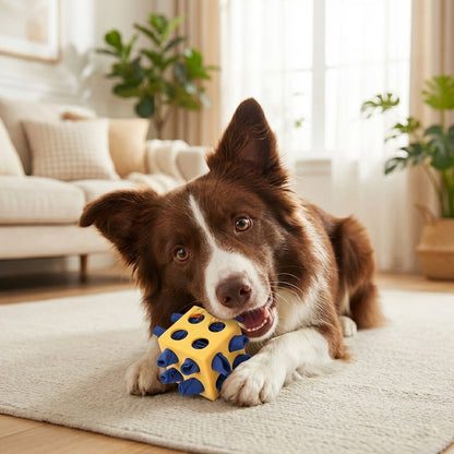 Interactive Dog Snuffle Cube – Puzzle Toy for Foraging & Slow Feeding