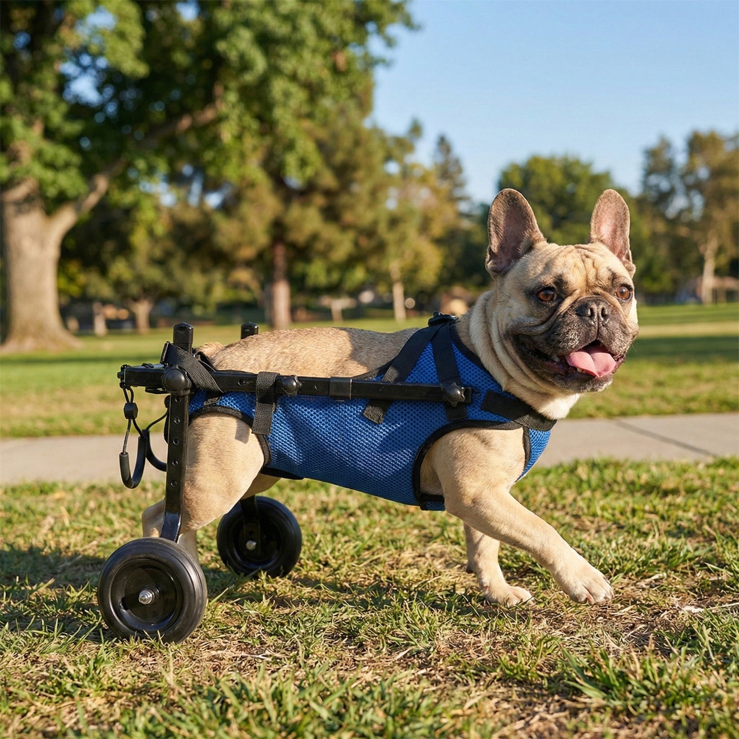 Dog Wheelchair for Hind Legs – Lightweight & Adjustable (XS)